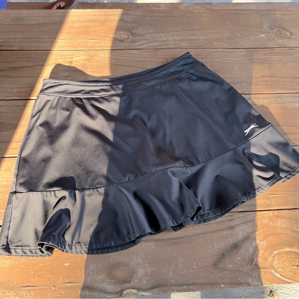 Black Slazenger Tennis Skirt. Size Medium.
